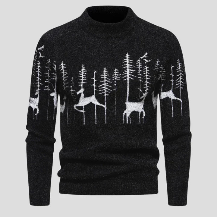 Men's Festive Red Christmas Jumper