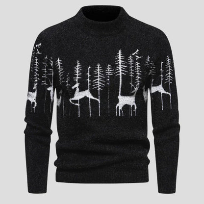 Men's Festive Red Christmas Jumper