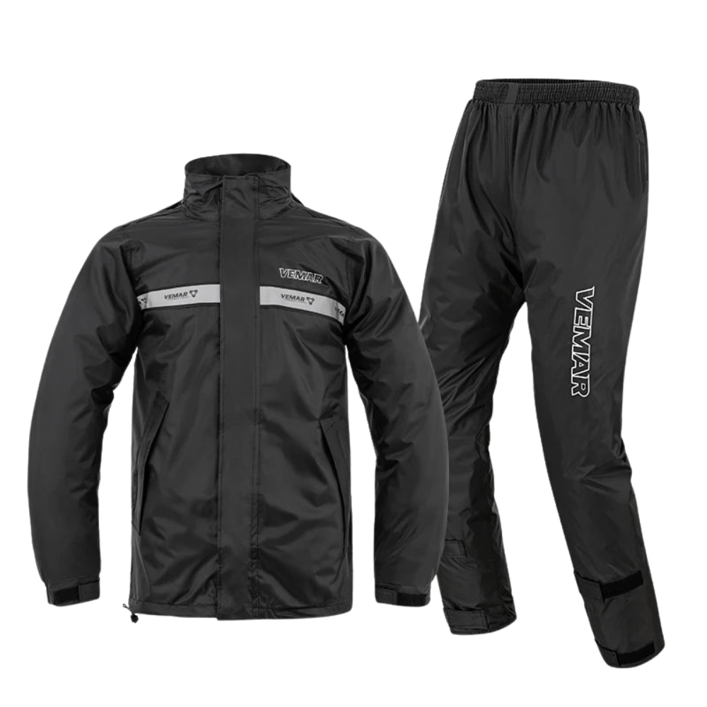 Waterproof Motorcycle Rain Suit Unisex Hood