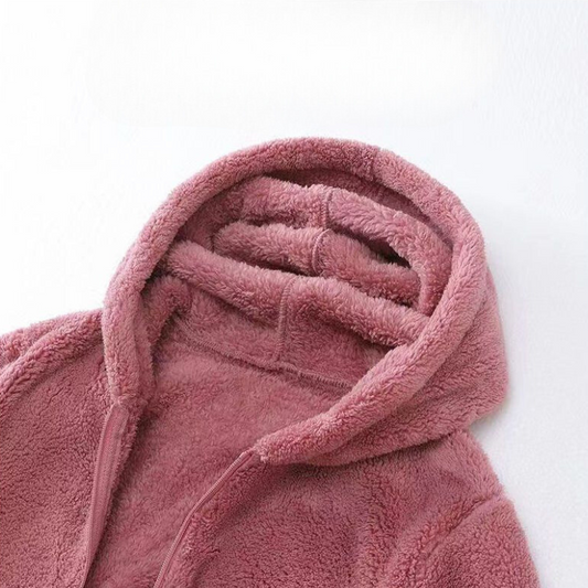 Weiche Damen Fleecejacke Bequem - IdealeKleiden