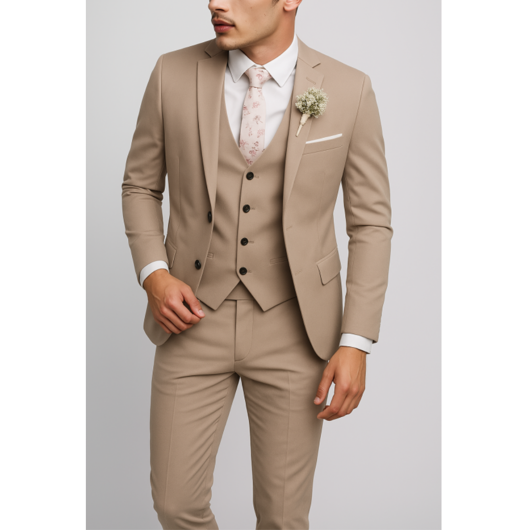 Men's 3-piece Slim Fit Suit
