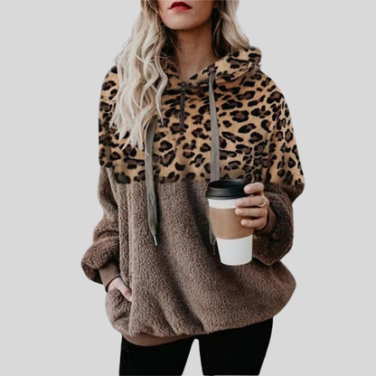 Large Hoodie Soft Fleece Hood Kangaroo Pocket
