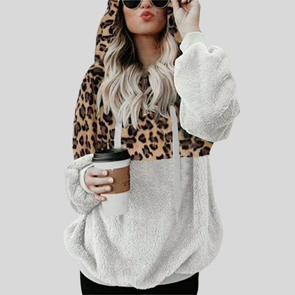 Large Hoodie Soft Fleece Hood Kangaroo Pocket