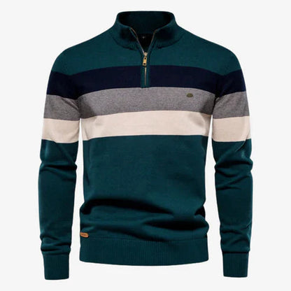 Streifenhemd Retro Style Pullover