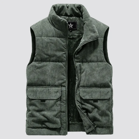 Robuste Herrenweste Cordura Isoliert - IdealeKleiden