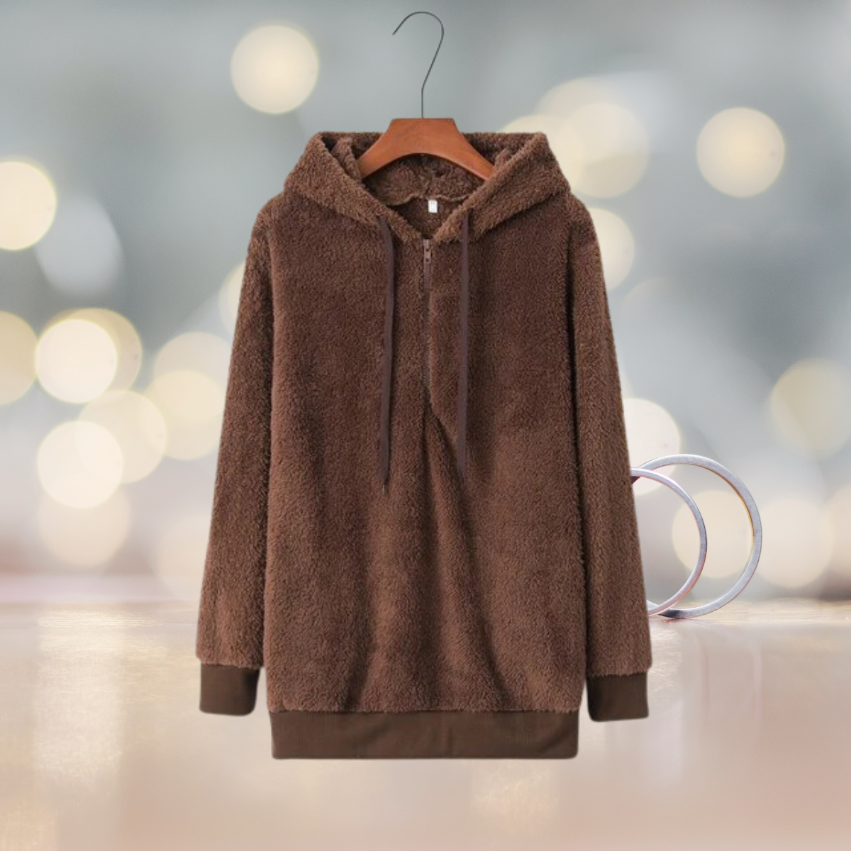 Damenschleife Herbst-Hoodie Weich & Bequem - IdealeKleiden