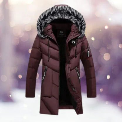 Men's Classic Fur Collar Thermoparka