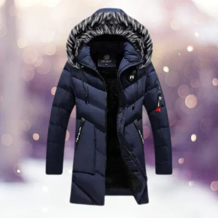Men's Classic Fur Collar Thermoparka