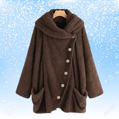 Weiche Plüschweste Damenjacke - IdealeKleiden