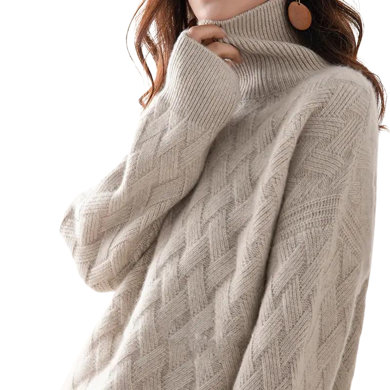 Weiche Kaschmir Pullover Frau - IdealeKleiden