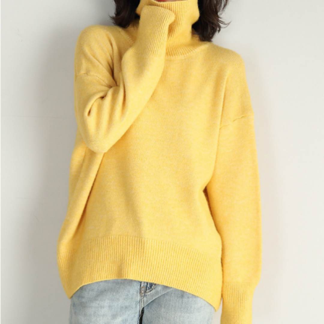Elegant Turtleneck Sweater Premium Quality
