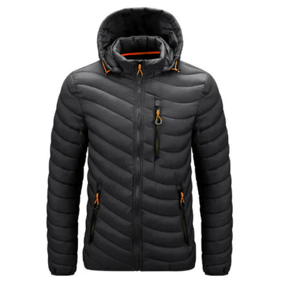 Men's Quilted Jacket Modern Warm