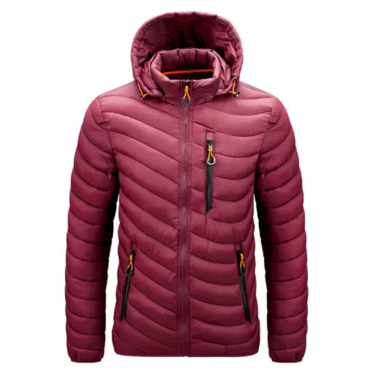 Men's Quilted Jacket Modern Warm
