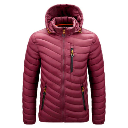 Men's Quilted Jacket Modern Warm