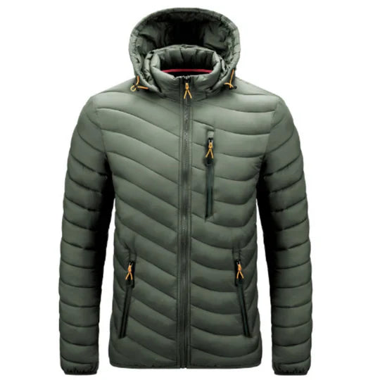 Men's Quilted Jacket Modern Warm