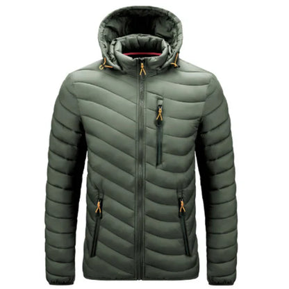 Men's Quilted Jacket Modern Warm