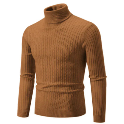 Men's Turtleneck Sweater Warm Winter