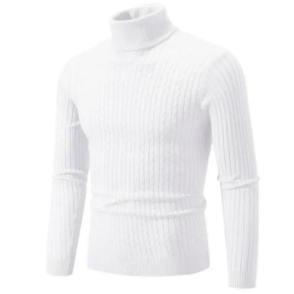 Men's Turtleneck Sweater Warm Winter