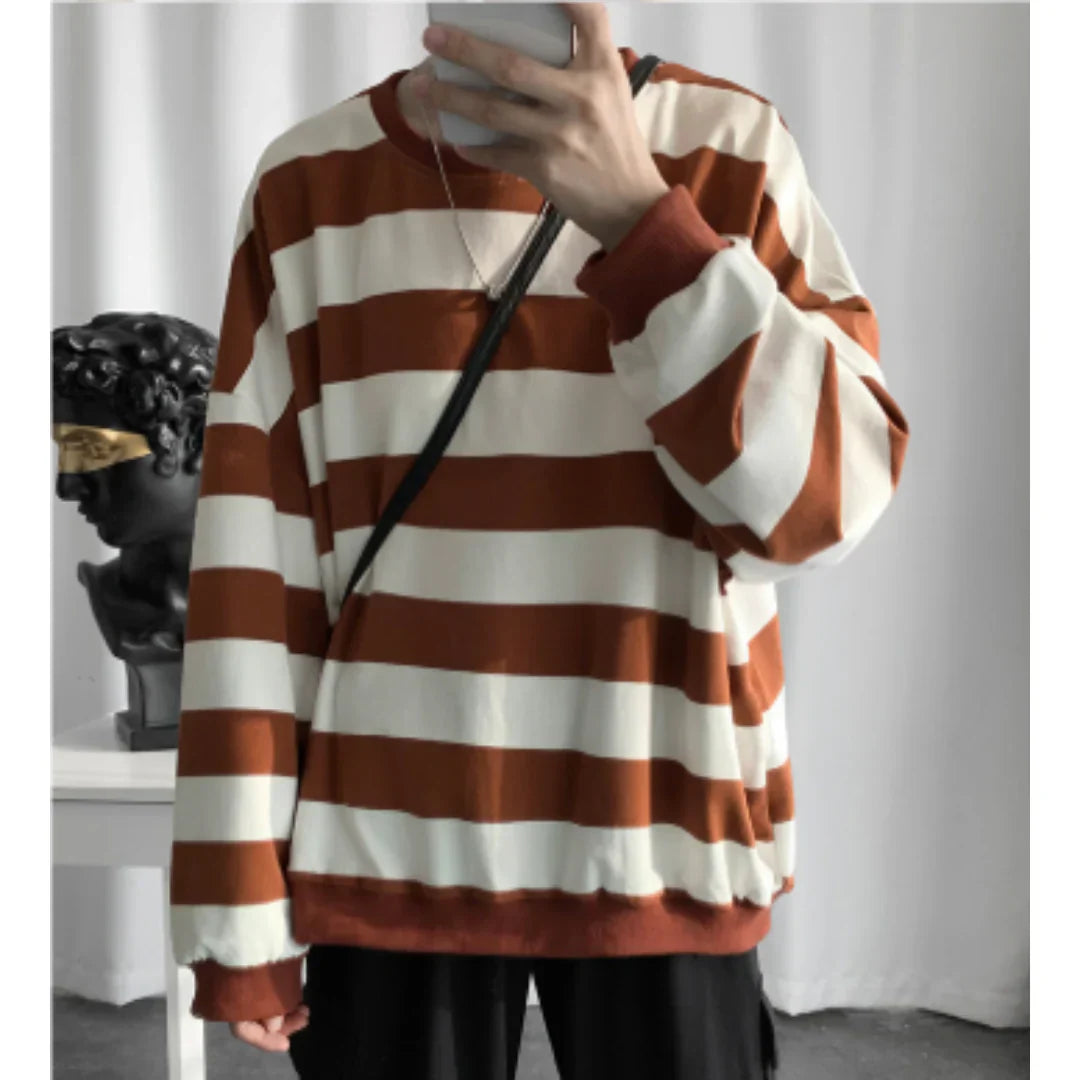 Großer Winterpullover Rundhals Herren