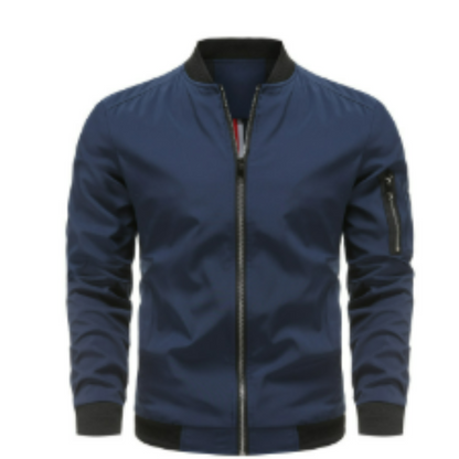 Men's Quilted Jacket Zipper Cut