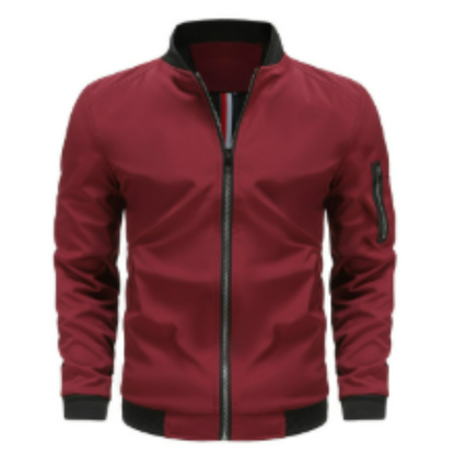Men's Quilted Jacket Zipper Cut