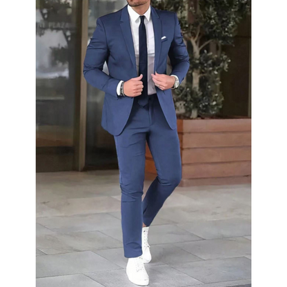 Men's Suit Elegant Two-Piece