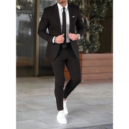 Men's Suit Elegant Two-Piece