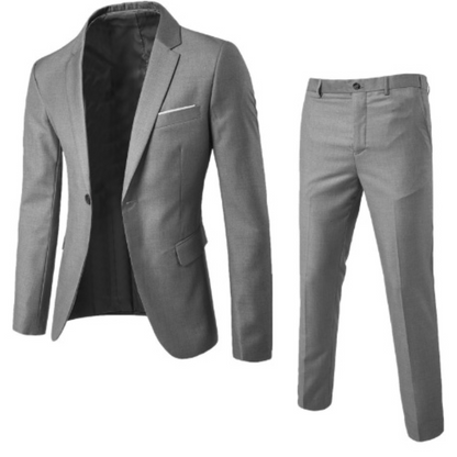 Men's Suit Elegant Two-Piece