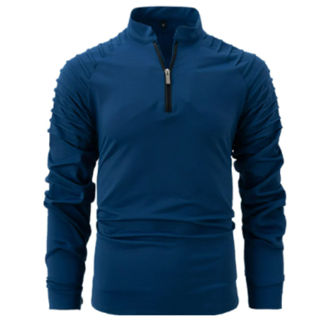 Men's Long-Sleeve Warm Lightweight Knit Sweater