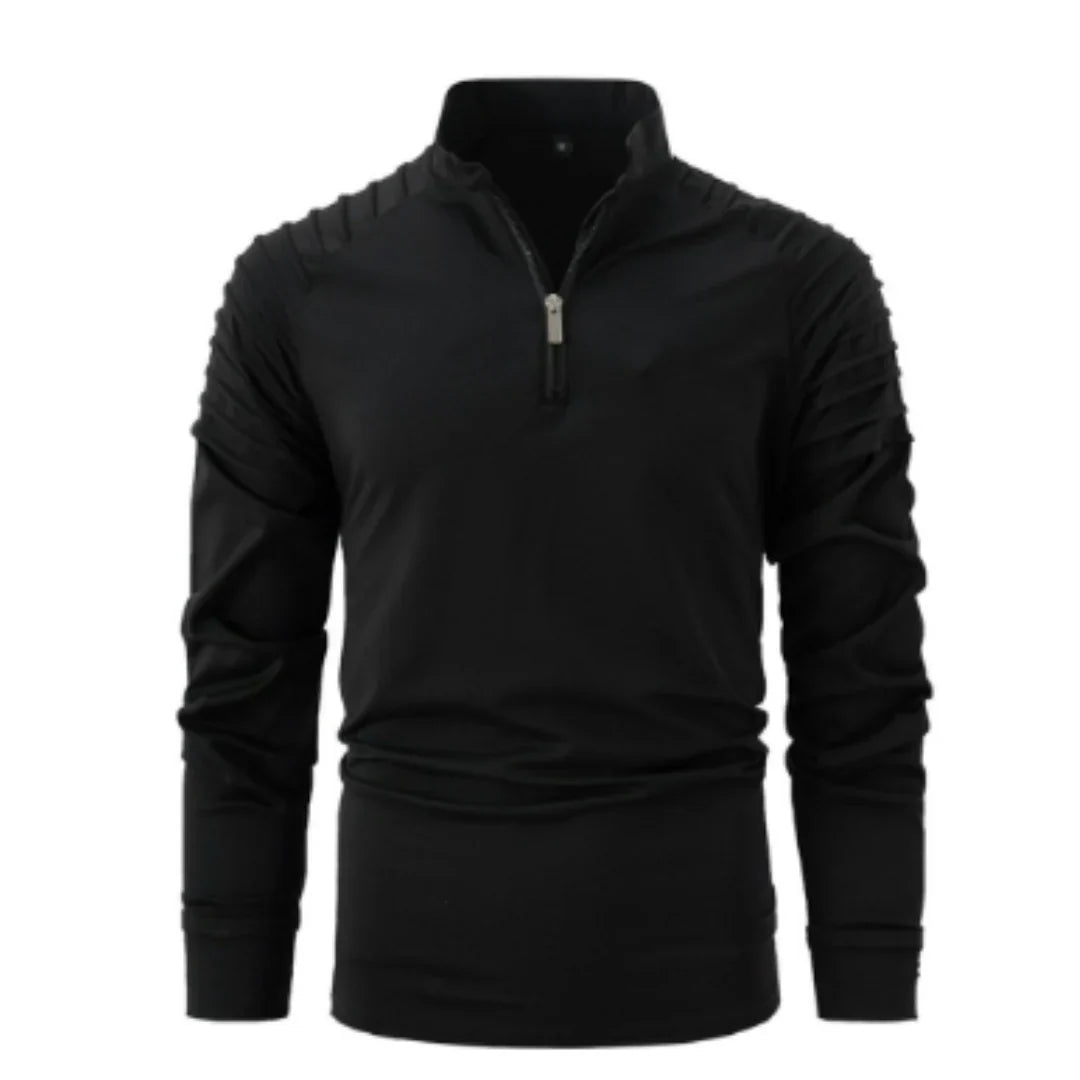 Men's Long-Sleeve Warm Lightweight Knit Sweater