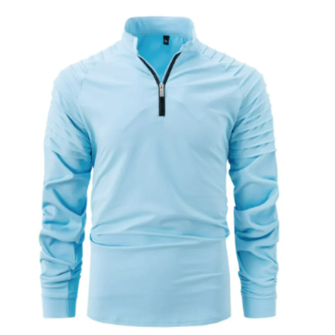 Men's Long-Sleeve Warm Lightweight Knit Sweater