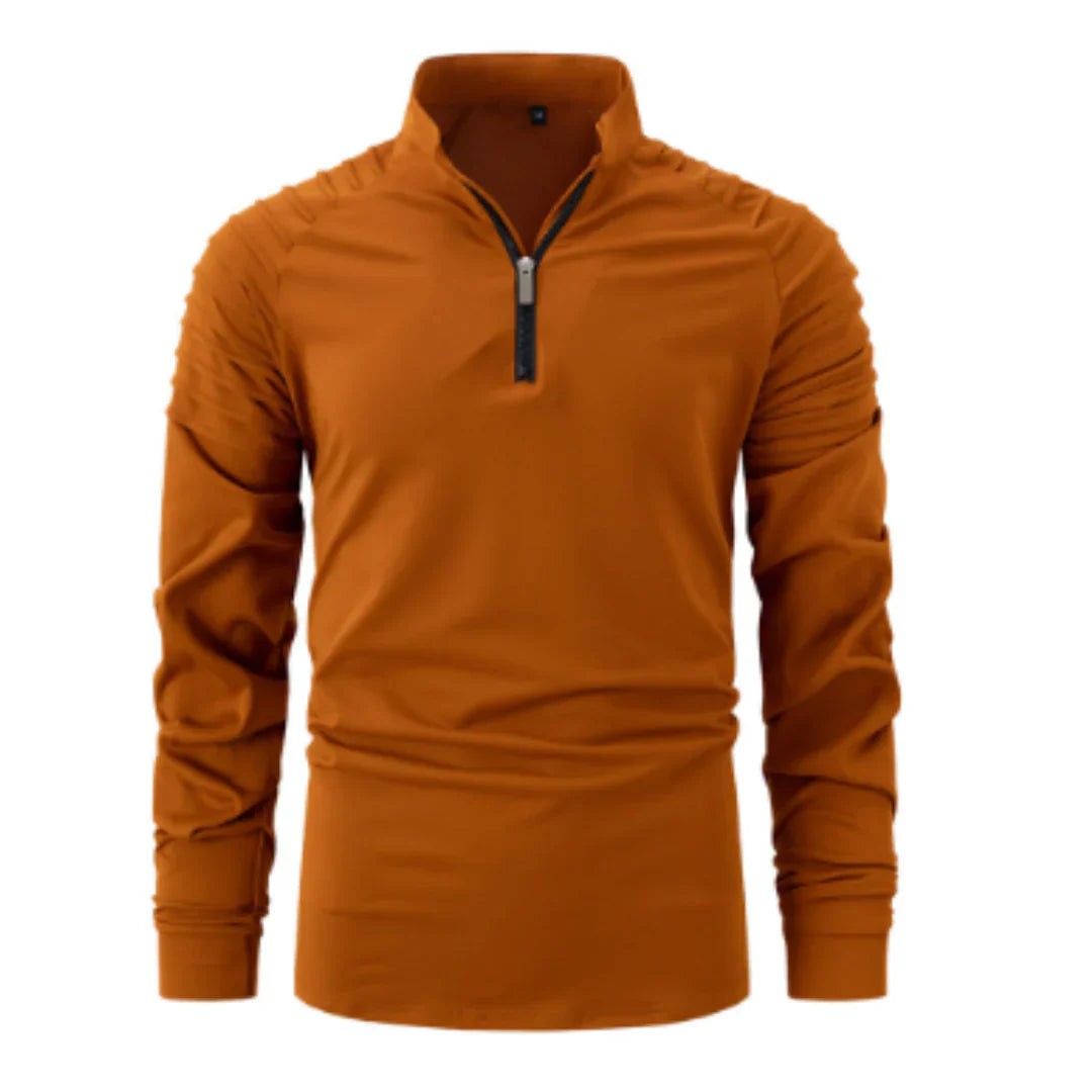 Men's Long-Sleeve Warm Lightweight Knit Sweater