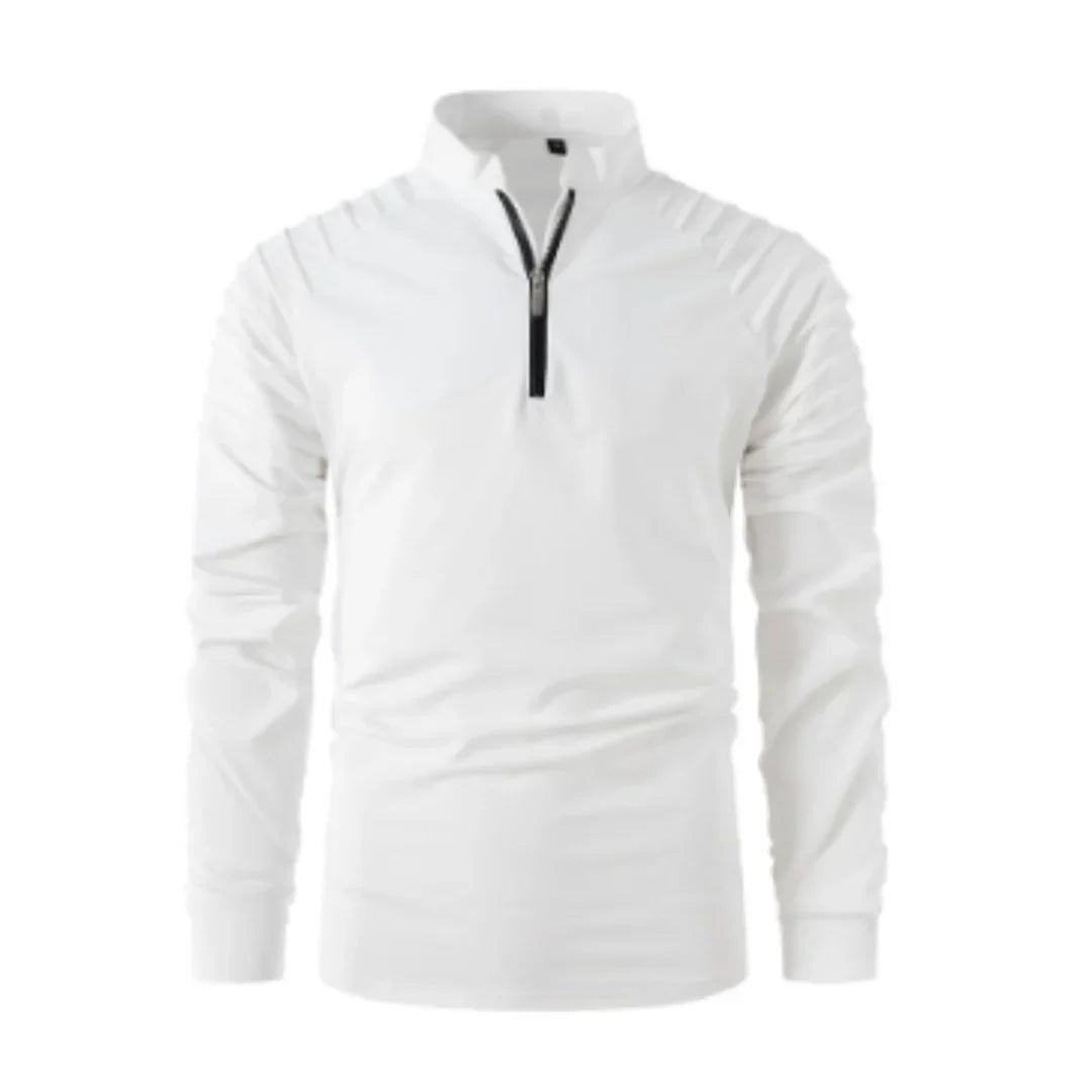 Men's Long-Sleeve Warm Lightweight Knit Sweater