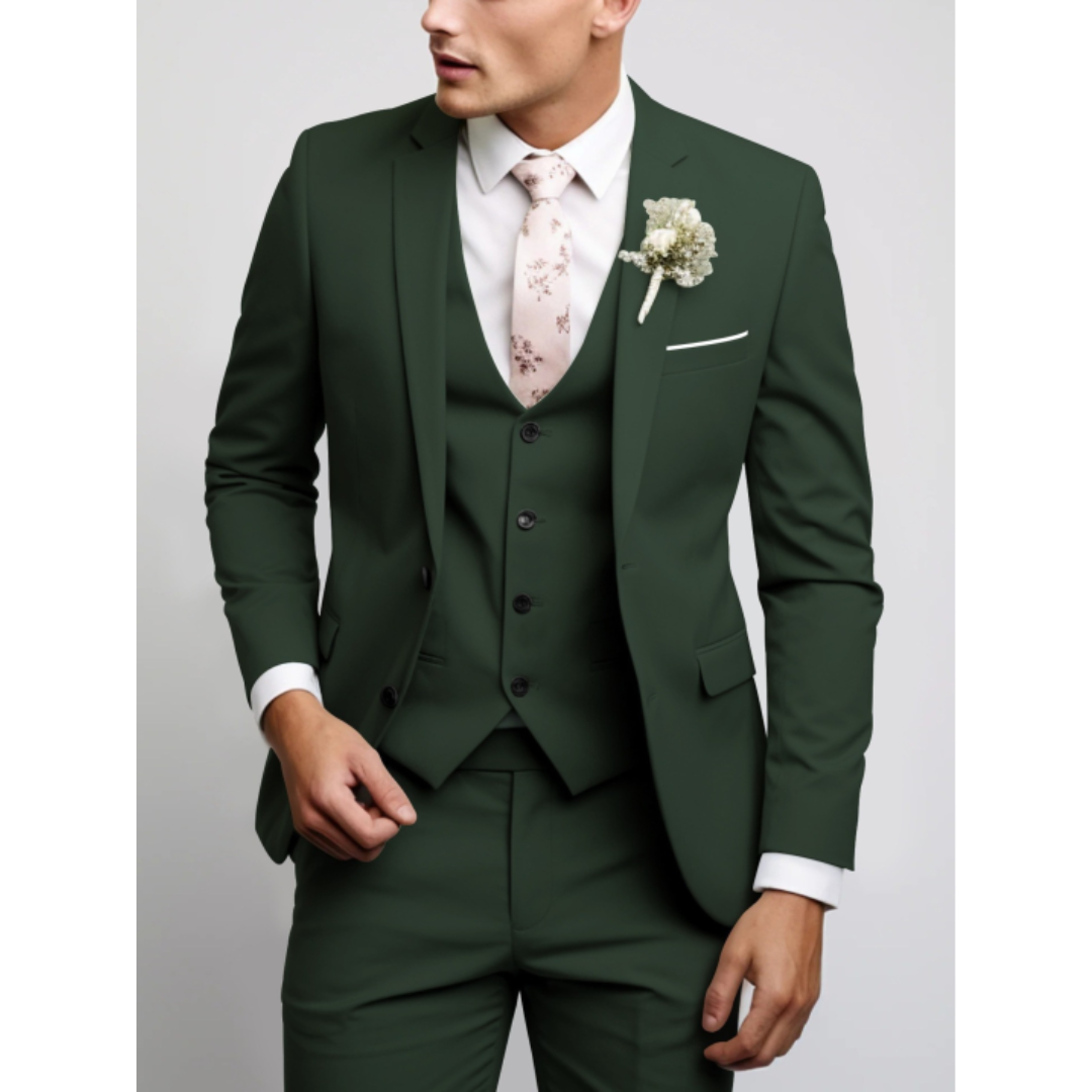 Men's 3-piece Slim Fit Suit