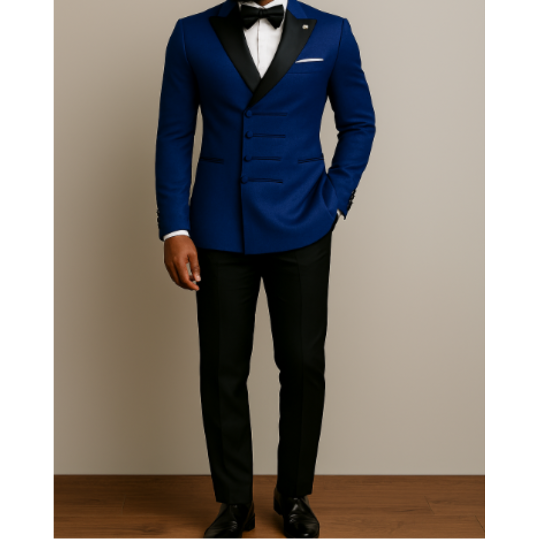 Men's 2-piece Suit Elegant Black
