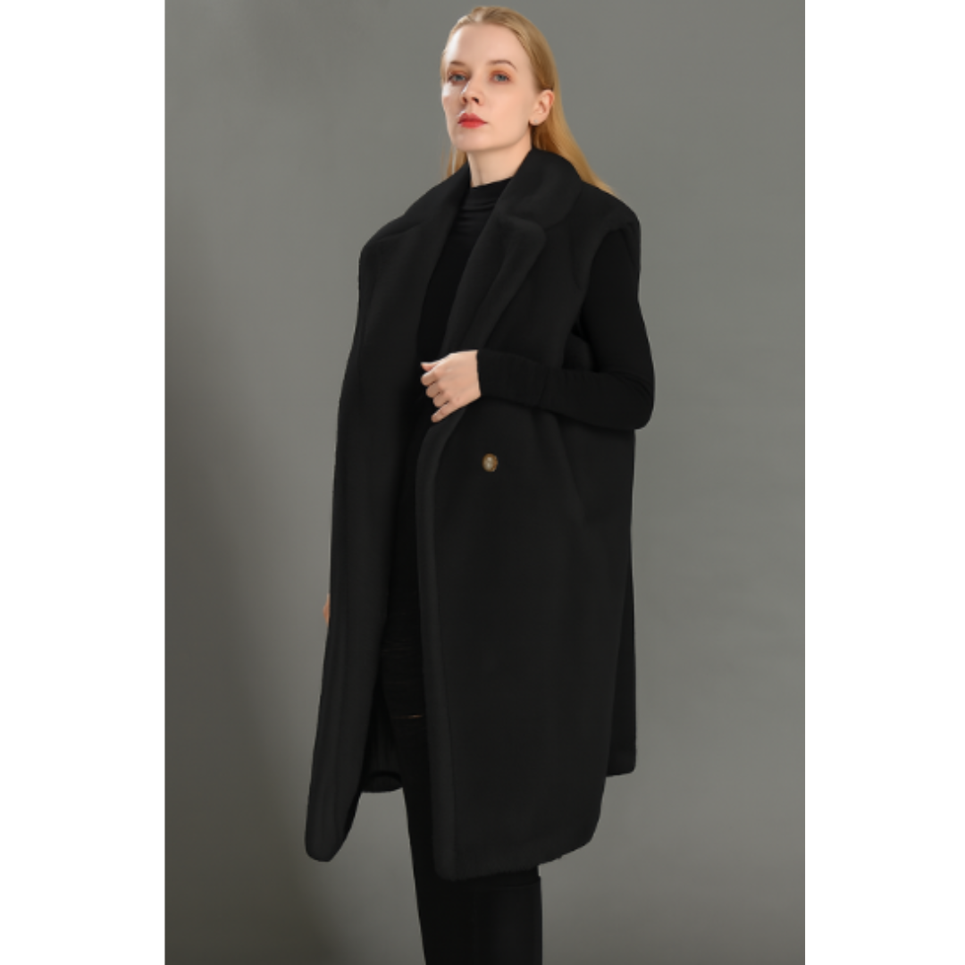 Women's Winter Sleeveless Teddy Jacket Soft