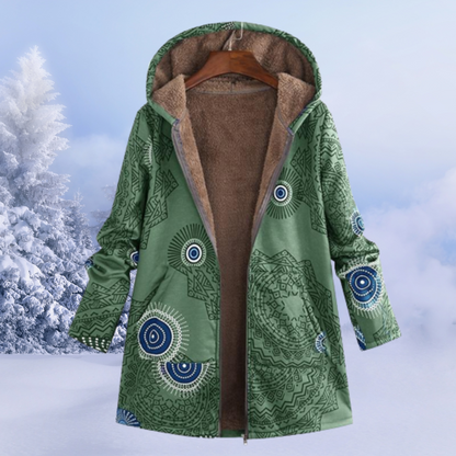 Elegant women's jacket floral print