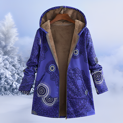 Women's Trendy Patterned Winter Jacket