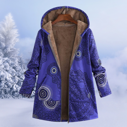 Elegant women's jacket floral print
