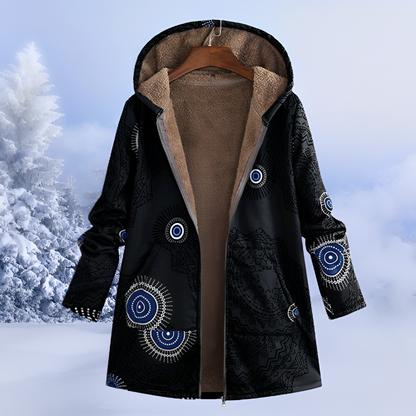 Women's Trendy Patterned Winter Jacket