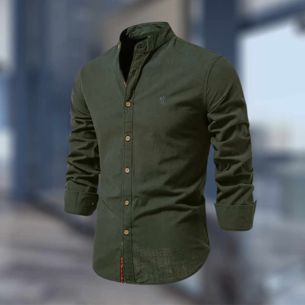 Herren Hemd Klassisch Eleganter Schnitt - IdealeKleiden