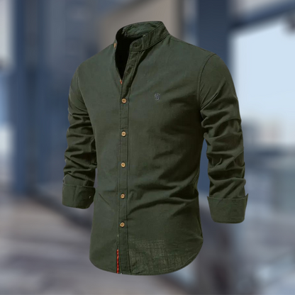 Herren Hemd Klassisch Eleganter Schnitt - IdealeKleiden