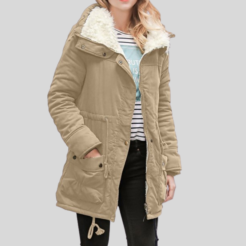 Women's Winter Parka - Lined Warm Insulated