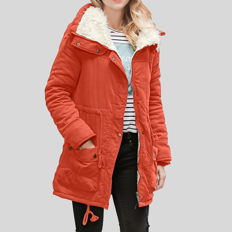 Women's Winter Parka - Lined Warm Insulated