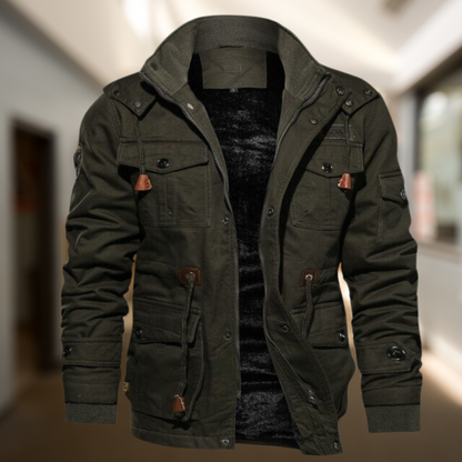 Men's Warm Lined Winter Jacket