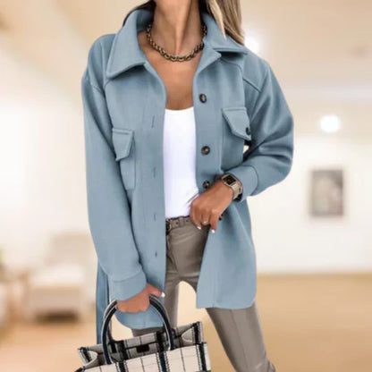 Almaro Women's Quilted Warm Trench Coat