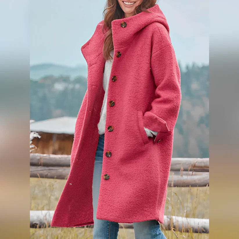 Women's Hooded Parka Long Coat