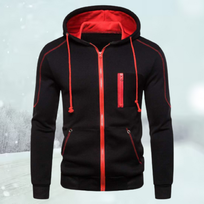 Sporty Men's Hoodie Modern Design