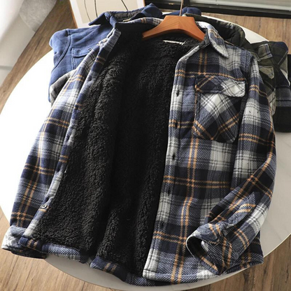 Men's Warm Insulated Fleece Jacket