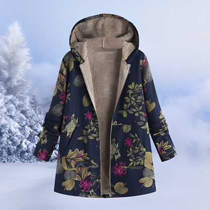 Women's Trendy Patterned Winter Jacket
